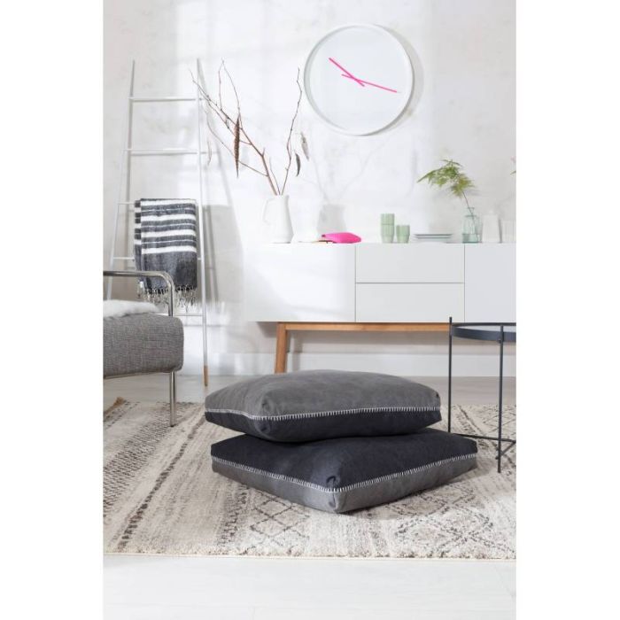 Escalera Madera Caucho Acero Blanco, 175 Cm