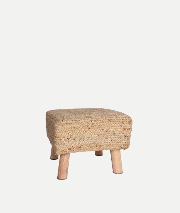 Reposapiés thiesi Yute Natural Mango Natural, 40 Cm