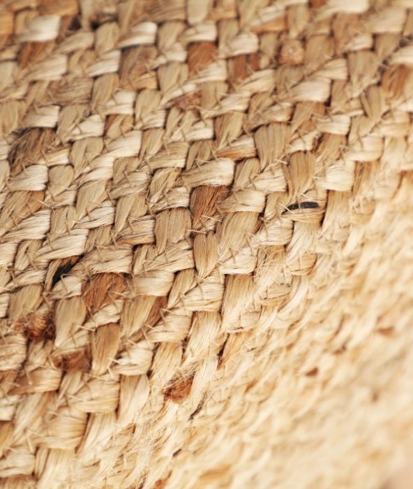 Reposapiés thiesi Yute Natural Mango Natural, 40 Cm