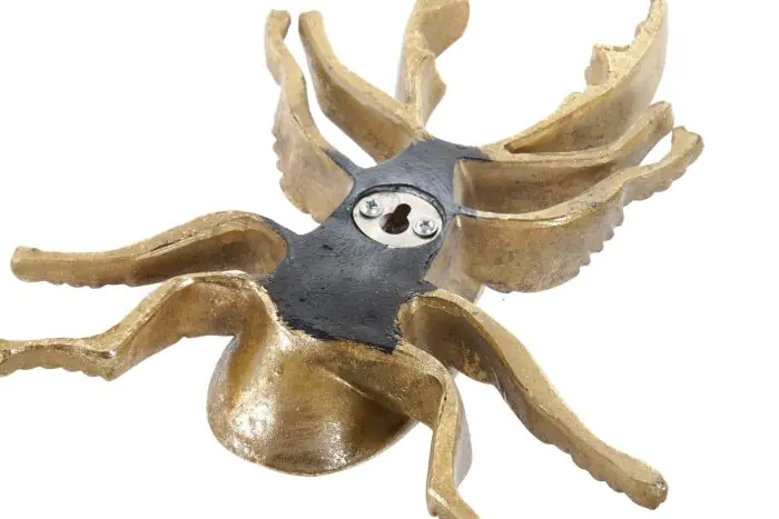 Figura Escarabajo Oro Viejo, 20 CM