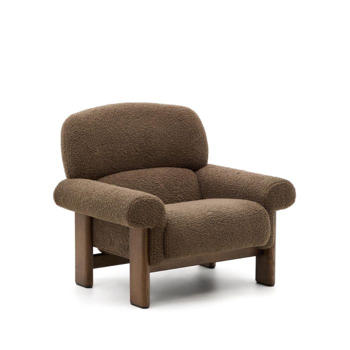 Sillón Nema  Borreguito Marrón 