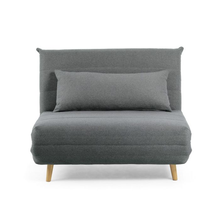 Sofá Cama Gris Oscuro Relax, 107 Cm