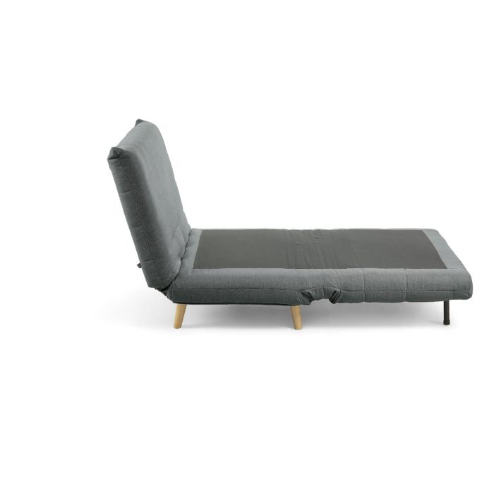Sofá Cama Gris Oscuro Relax, 107 Cm