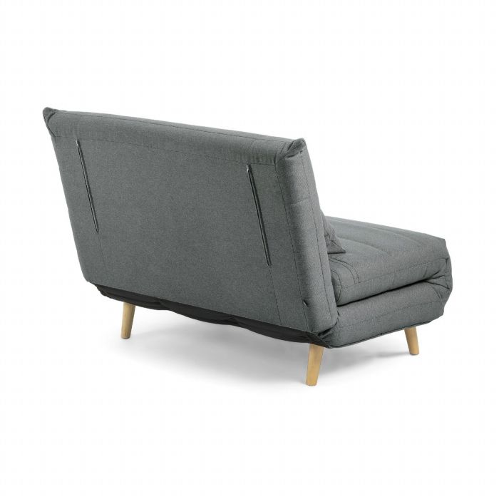 Sofá Cama Gris Oscuro Relax, 107 Cm