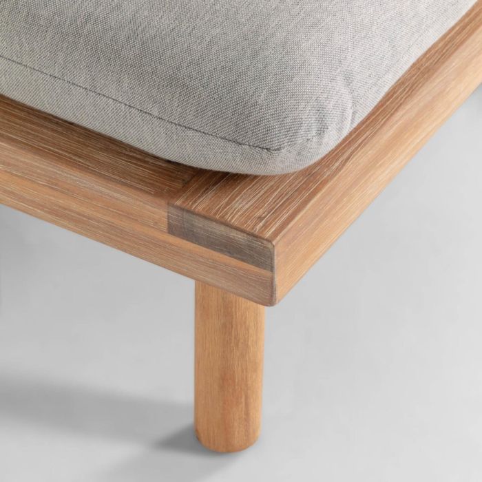 Set Exterior Viridis 4 Sillones 2 Mesas Madera Acacia, 80 / 70 Cm