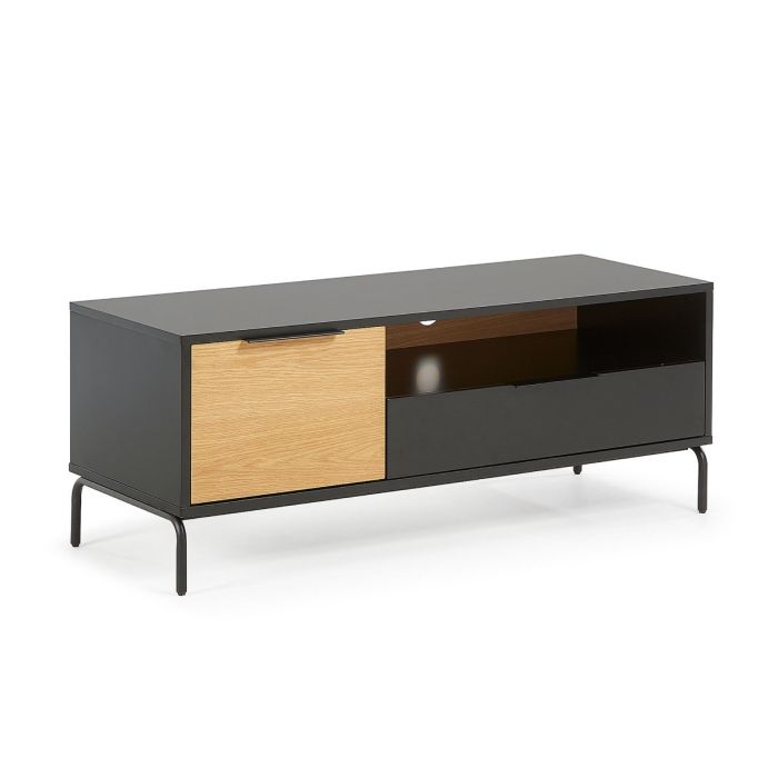 Mueble TV Mid Century Negro