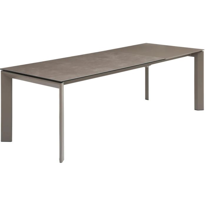 Mesa Comedor Extensible Cerámica Gris, 160/240 Cm