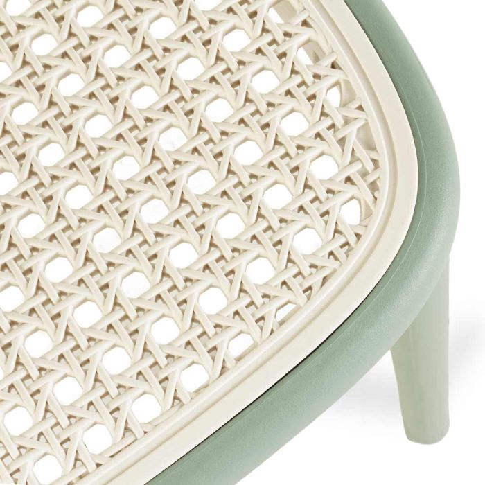 Silla Exterior Polipropileno Verde, 56 Cm