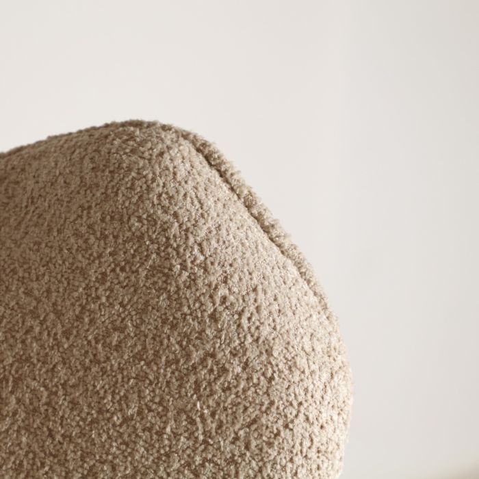 Sillón Giratorio Bouclé Privas, 86 Cm