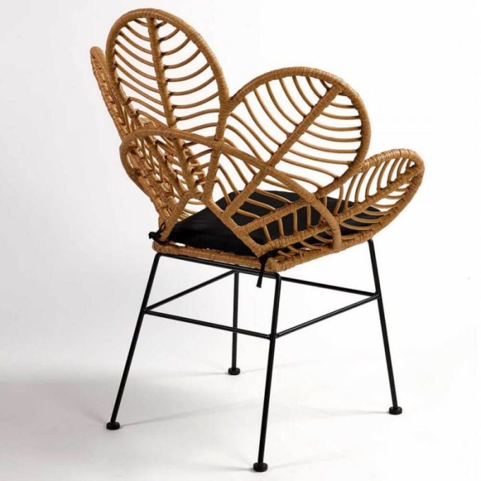Sillón Tropical Ratán Natural Exterior