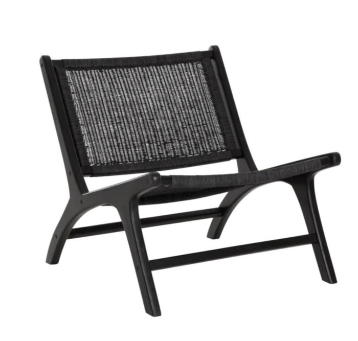 Sillón Lazy Loom Estilo Étnico-Tropical, 69 Cm