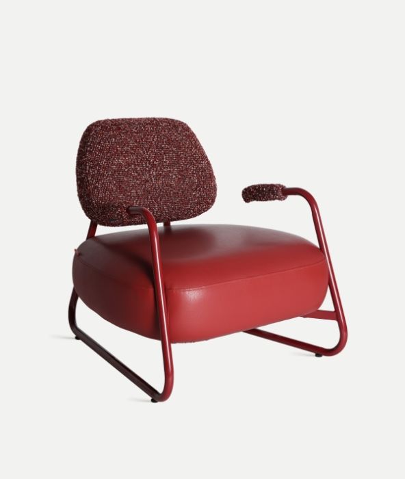 Sillón Tankah rojo