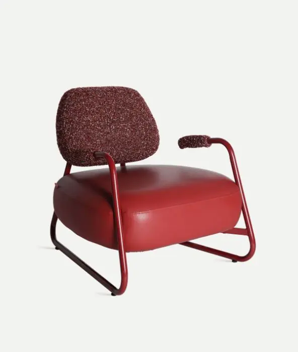 Sillón Tankah rojo