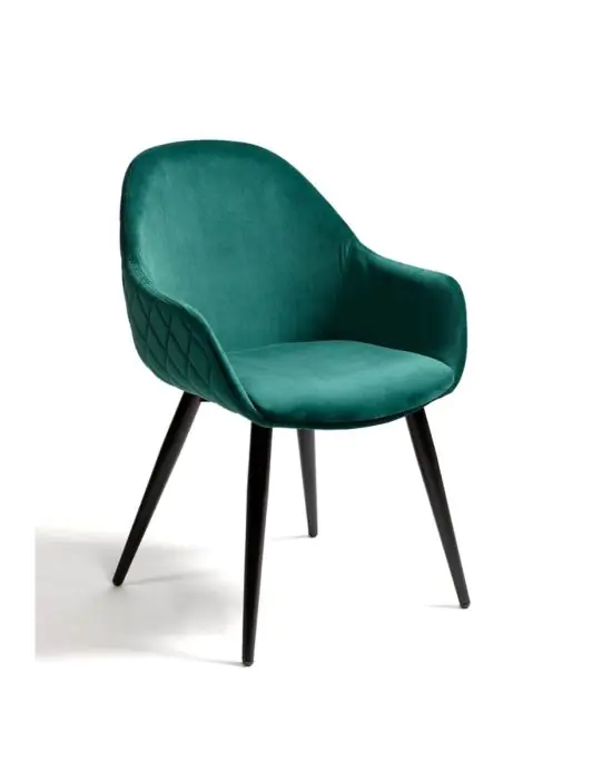 Silla Diseño Moderno Tapizado Vede