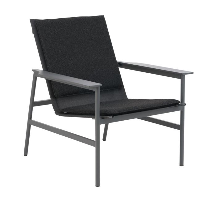 Sillón Soro Negro/Gris Antracita