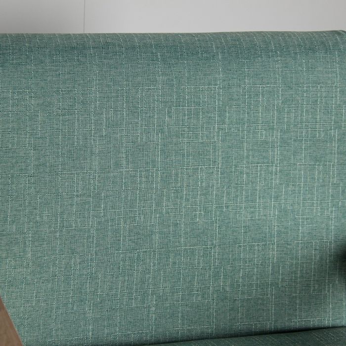 Sillón Tropical Tejido Verde Madera Natural