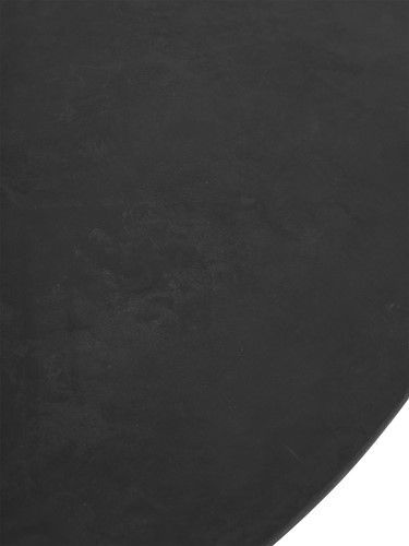 Mesa Comedor Redonda Mortex Negro, Ø130 Cm