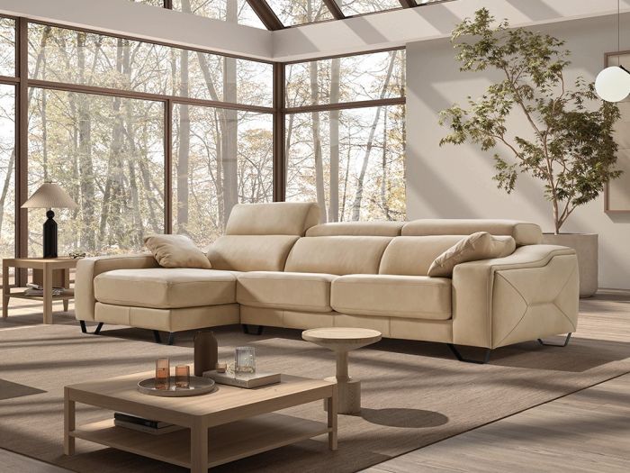 Sofá Chaise Longue Deslizante Cinthia