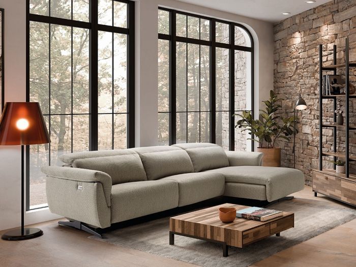 Sofá Chaise Longue Relax Ingrid 