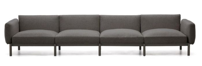Sofá Modular Sorells 4 Plazas Gris