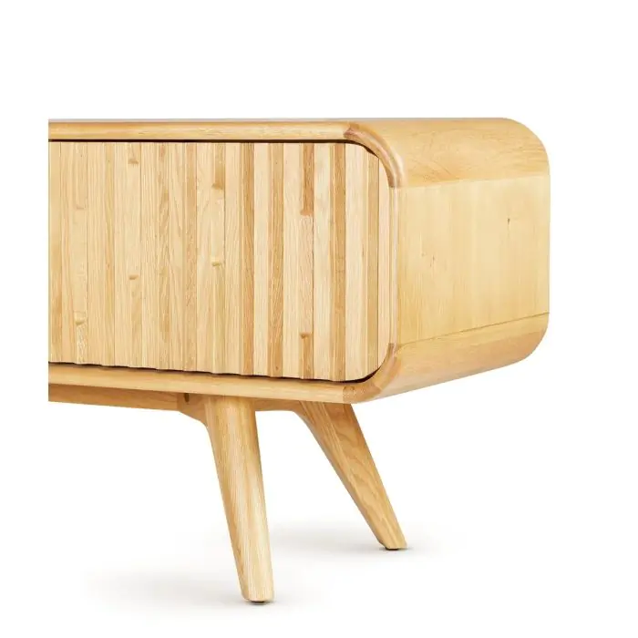 Mueble TV Nórdico Roble Natural, 165 Cm