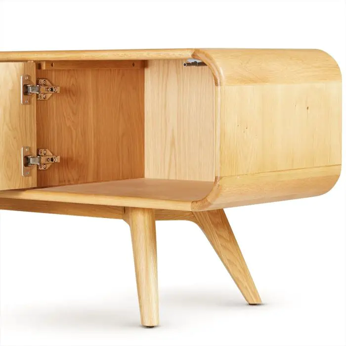Mueble TV Nórdico Roble Natural, 165 Cm