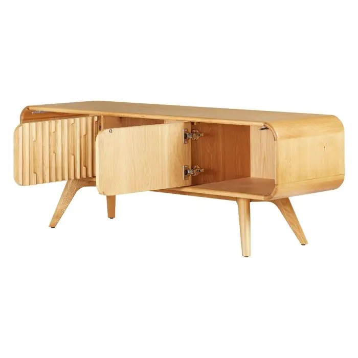 Mueble TV Nórdico Roble Natural, 165 Cm