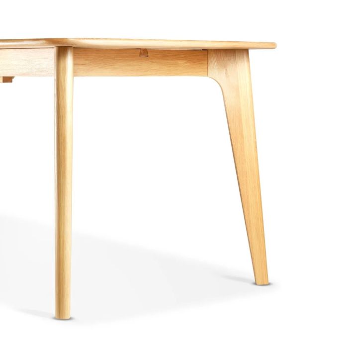Mesa Comedor Extensible Roble Natural, 180 Cm