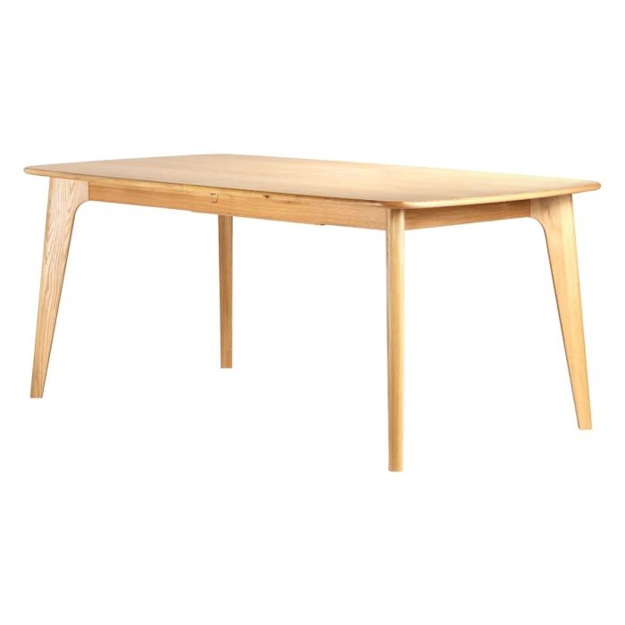 Mesa Comedor Extensible Roble Natural, 180 Cm