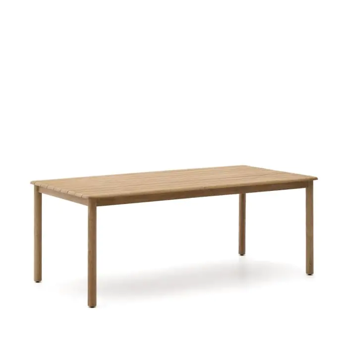 Mesa Exterior Madera Maciza Acacia, 200 Cm