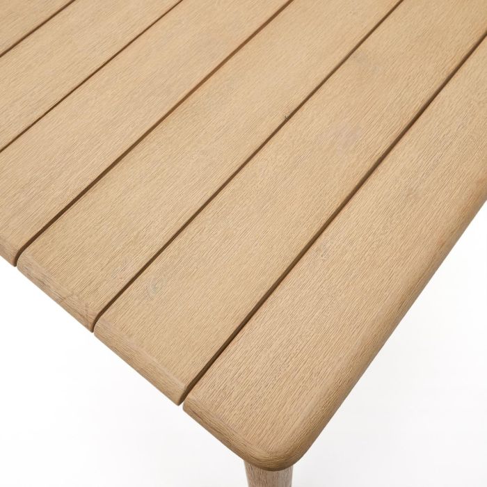 Mesa Exterior Madera Maciza Acacia, 200 Cm