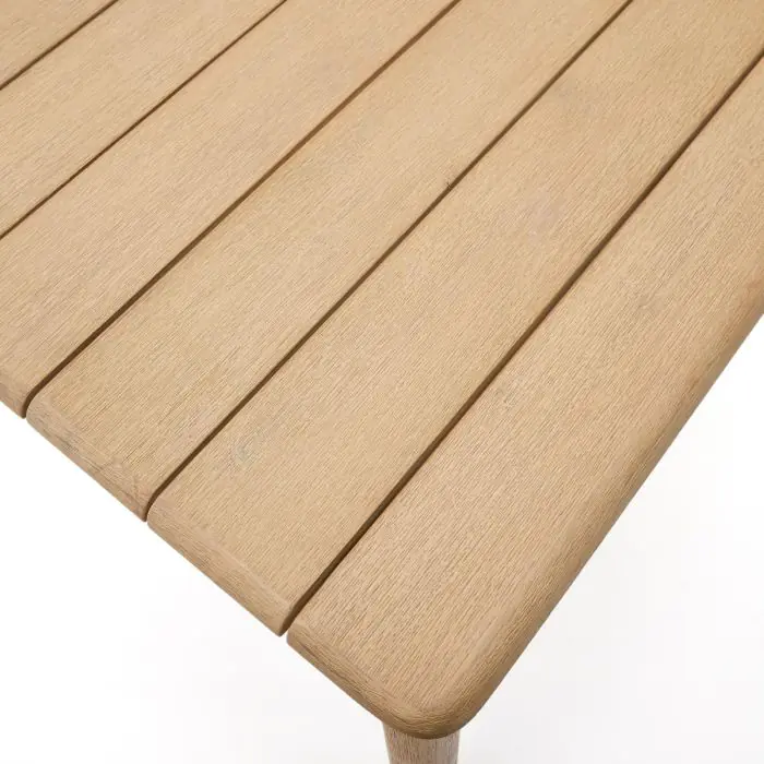 Mesa Exterior Madera Maciza Acacia, 200 Cm