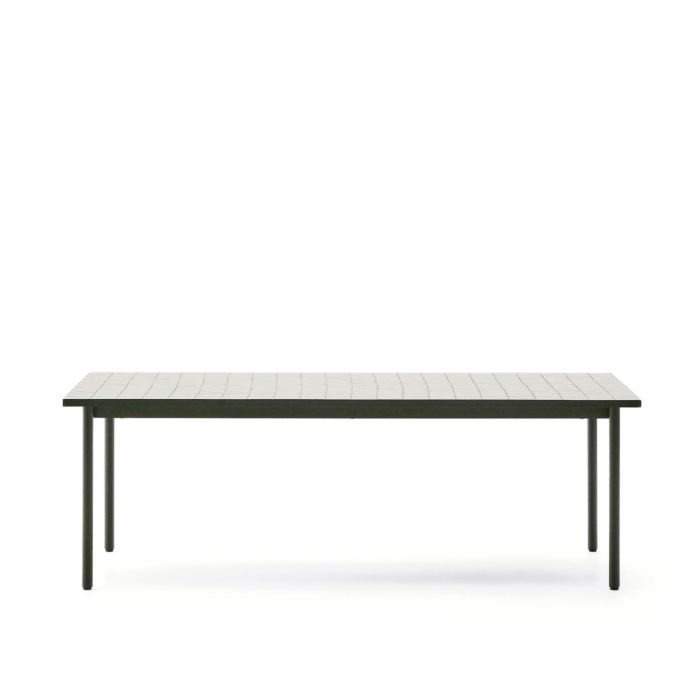 Mesa Jardín Maurina Beige/Verde
