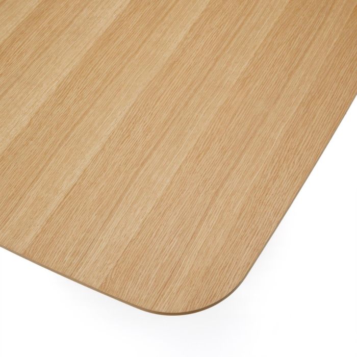Mesa Comedor Chapa Roble Natural, 240 Cm
