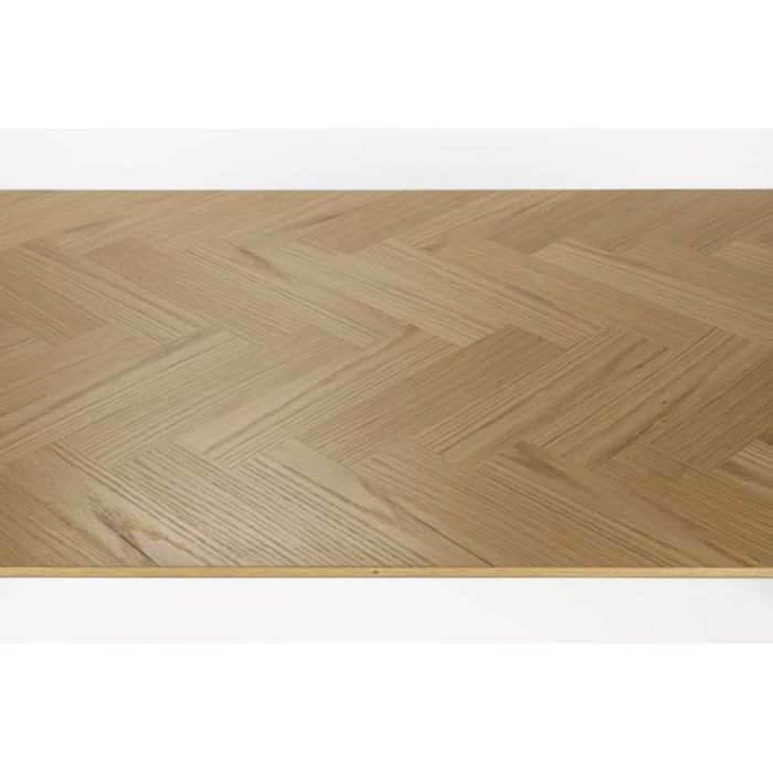 Mesa Comedor Chapa Roble Natural, 180 Cm