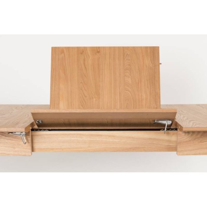 Mesa Comedor Extensible Acabado Roble,120/162 Cm