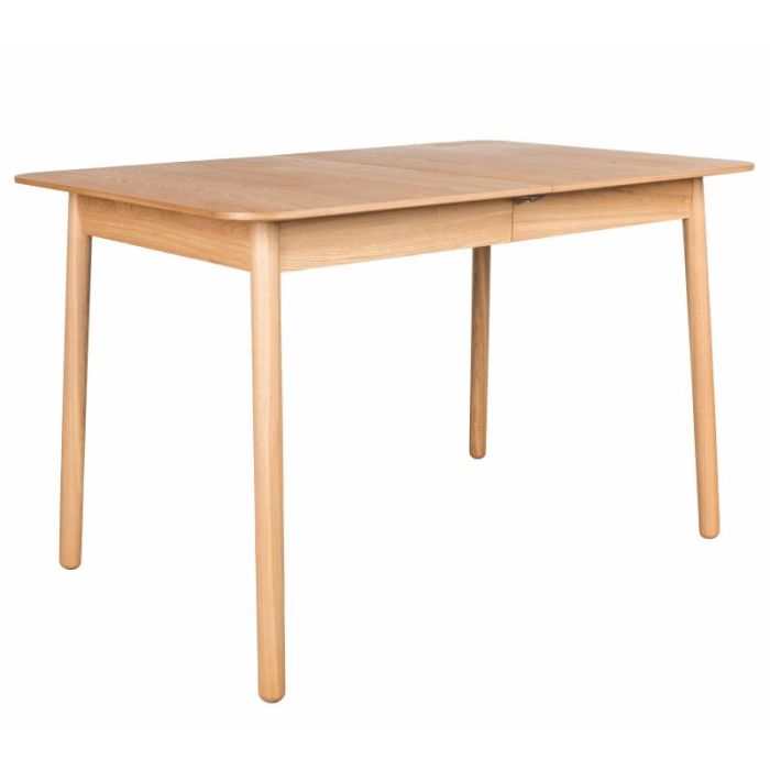 Mesa Comedor Extensible Acabado Roble,120/162 Cm