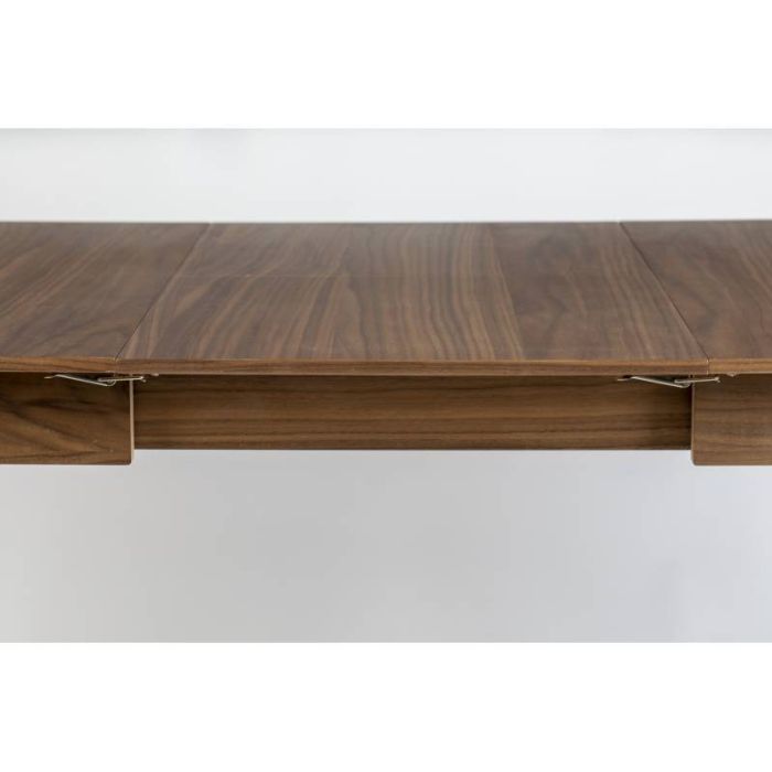 Mesa Comedor Extensible Acabado Nogal,180/240 Cm