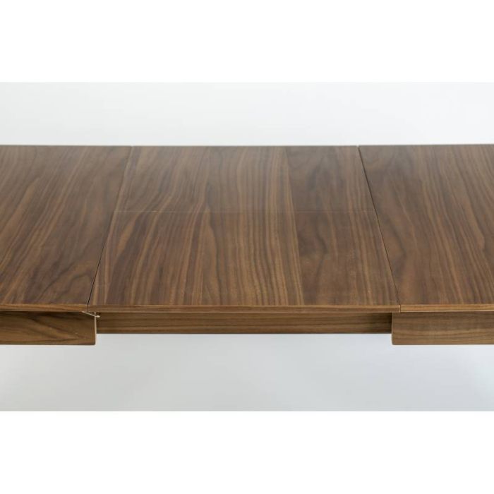 Mesa Comedor Extensible Acabado Nogal,180/240 Cm