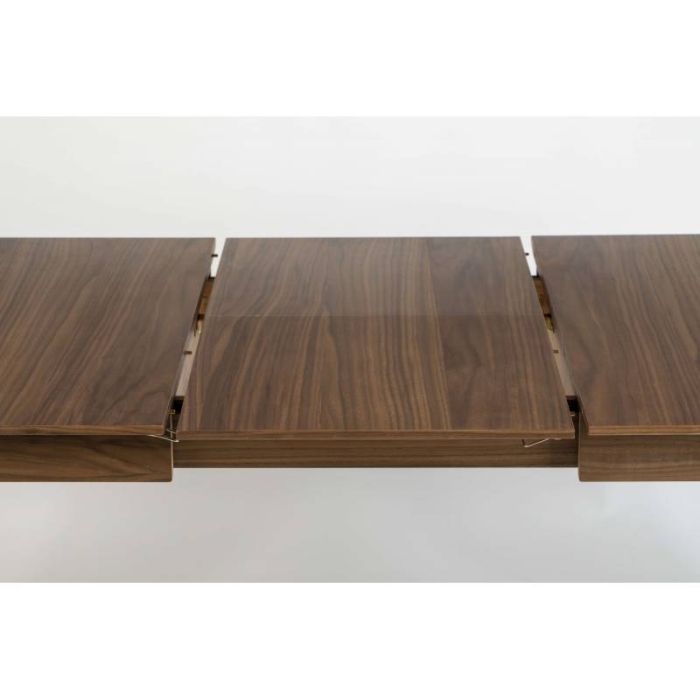 Mesa Comedor Extensible Acabado Nogal,180/240 Cm