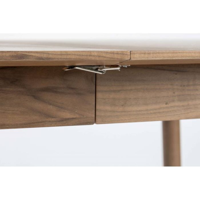 Mesa Comedor Extensible Acabado Nogal,180/240 Cm