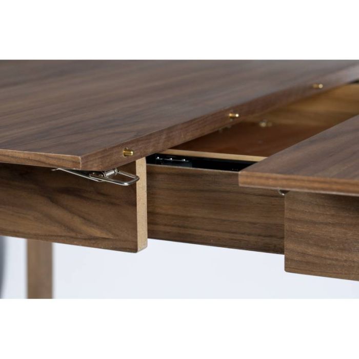 Mesa Comedor Extensible Acabado Nogal,180/240 Cm