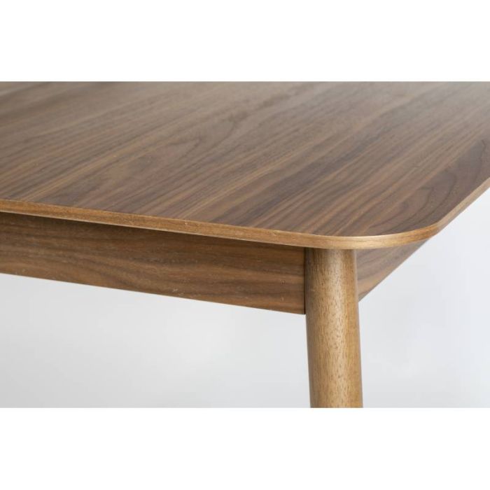 Mesa Comedor Extensible Acabado Nogal,180/240 Cm