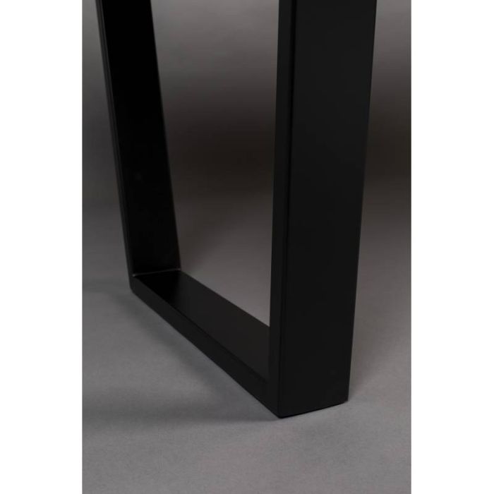 Mesa de Comedor Rectangular Madera Hierro, 200 Cm