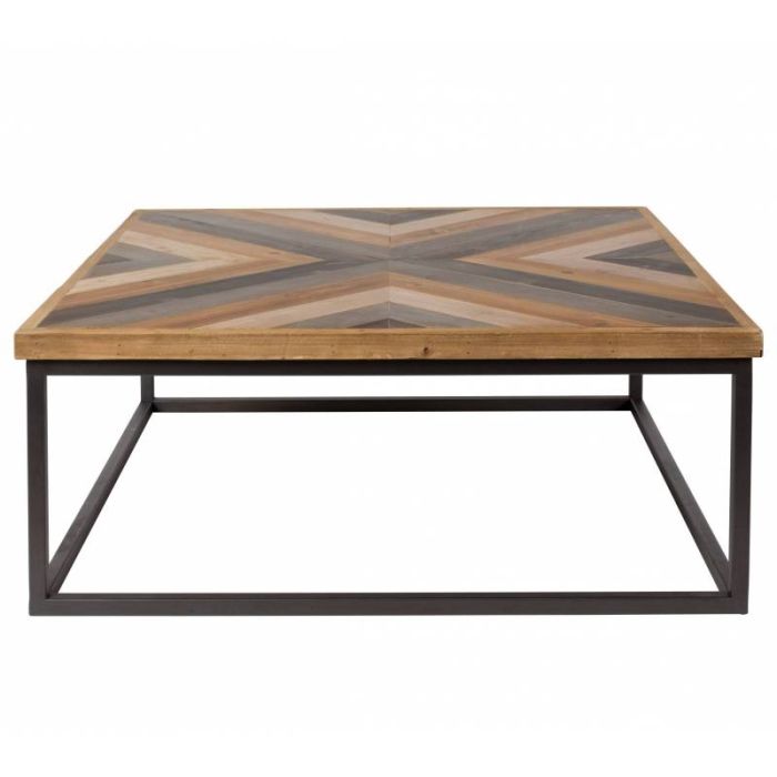 Mesa de Centro Joy Estilo Industrial Vintage