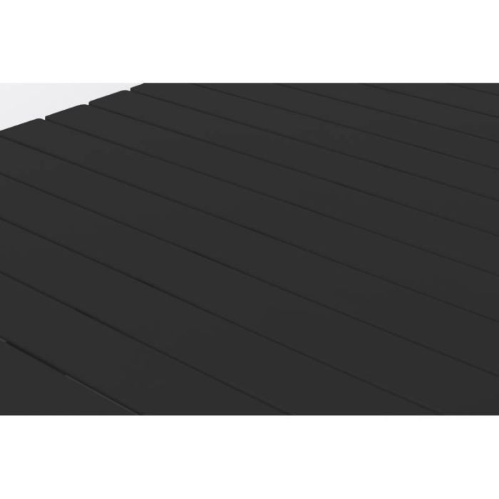 Mesa de Exterior Aluminio Negro Vondel , 214 Cm