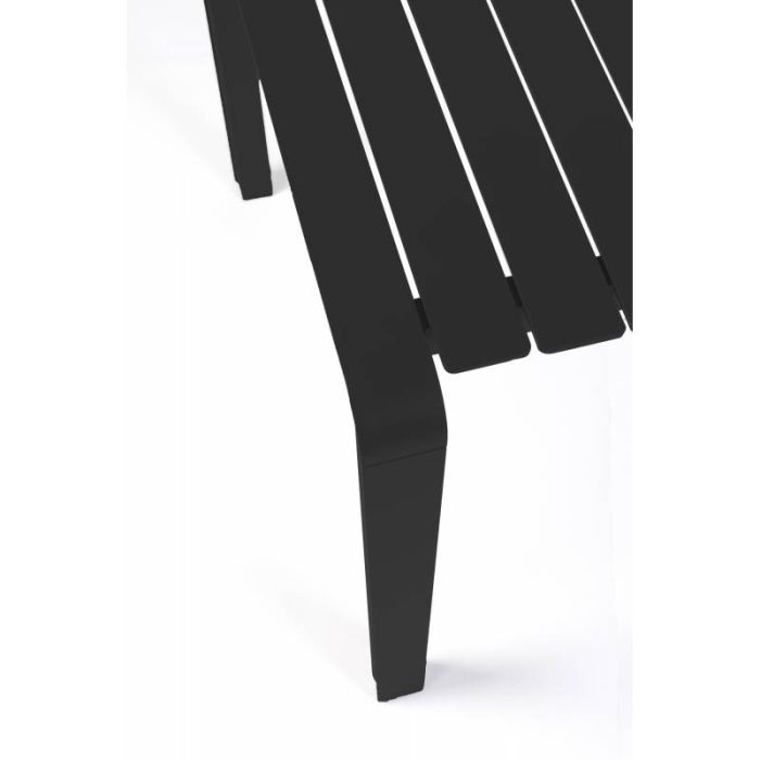 Mesa de Exterior Aluminio Negro Vondel , 214 Cm