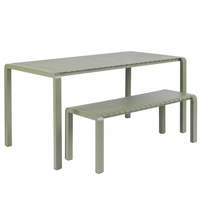 Mesa Jardín Vondel Aluminio Verde