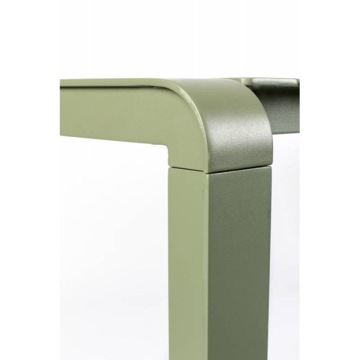 Mesa Jardín Vondel Estilo Moderno Aluminio Verde, 168'5 Cm