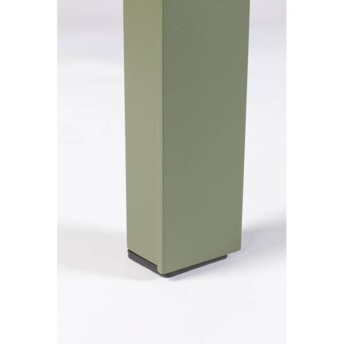 Mesa Jardín Vondel Estilo Moderno Aluminio Verde, 168'5 Cm